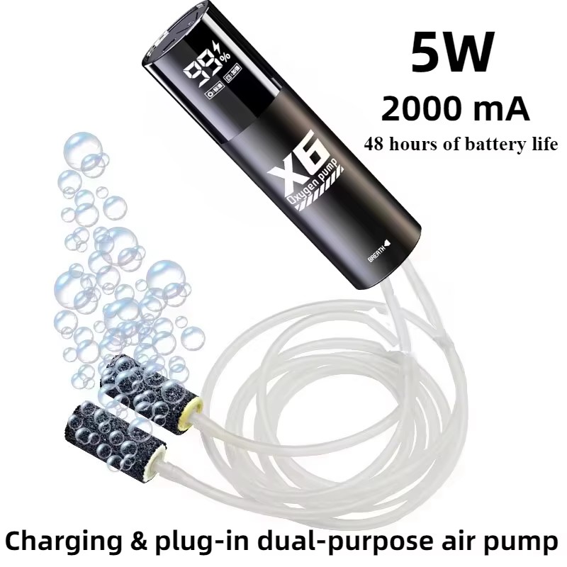Marine Aquarium Dc Pump - Aquarium Fish Tank Oxygen Pump Charging