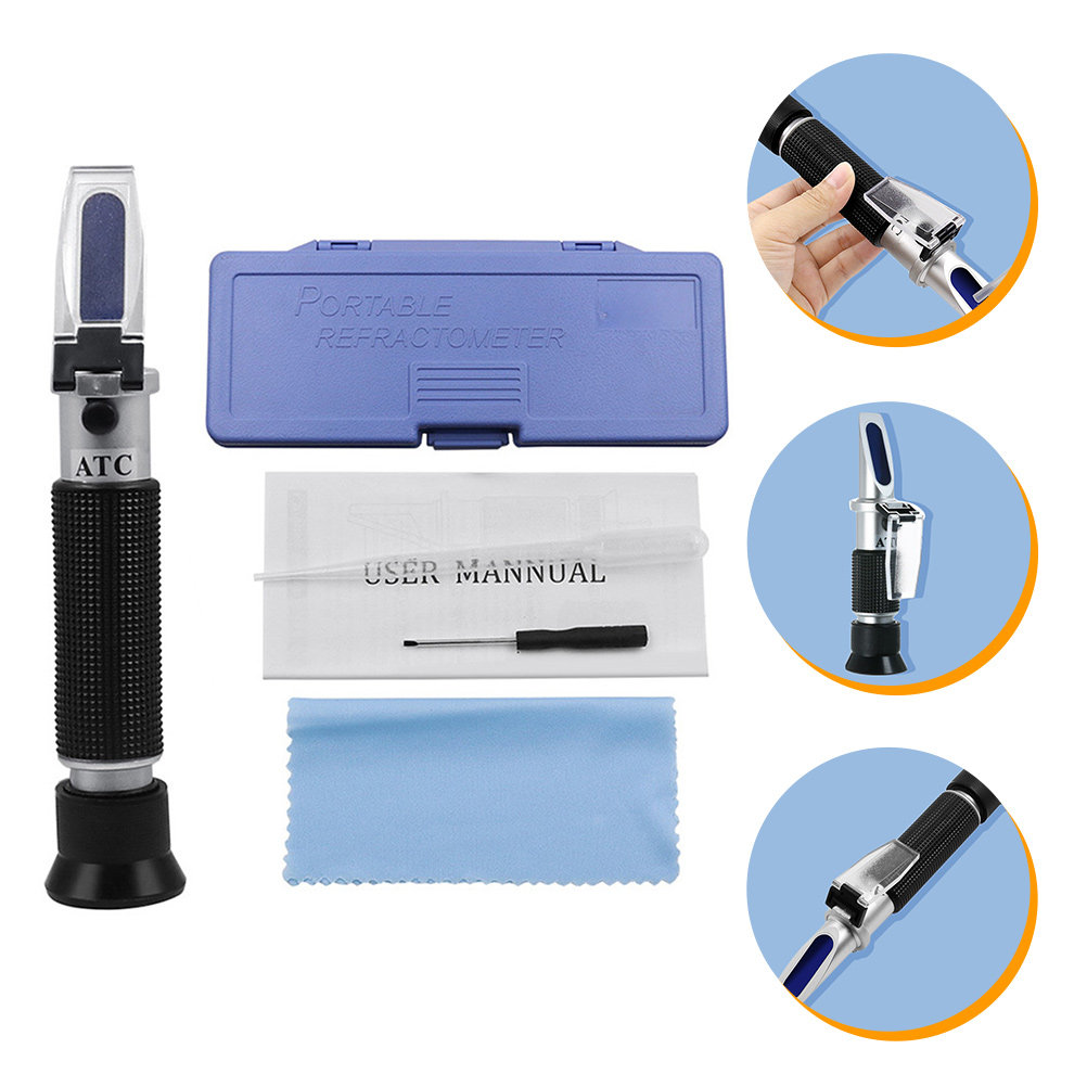 Marine Aquarium Temperature - Handheld Refractometer Salinity Meter Atc Automatic