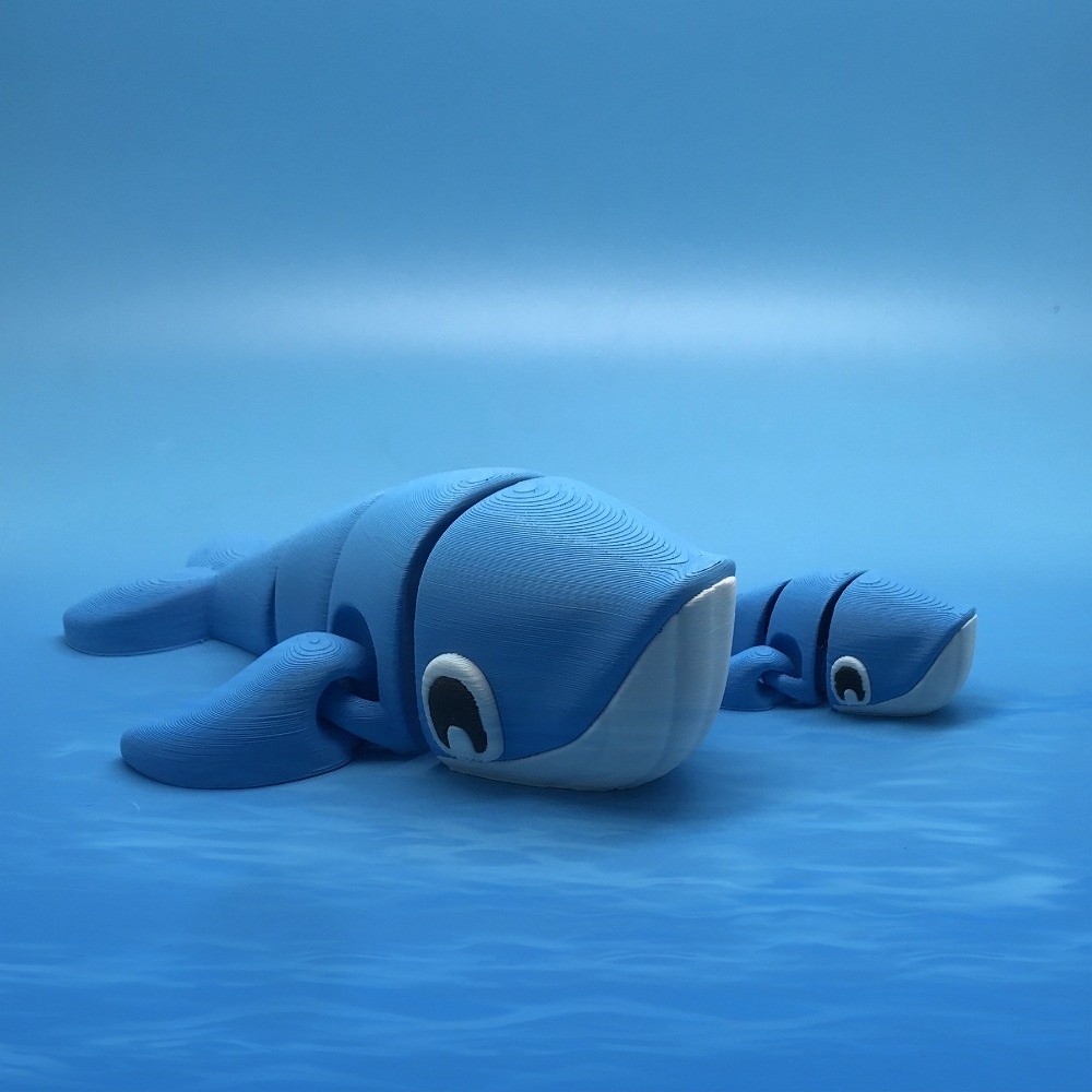 Cute Mini Movable Joint Pengui - Aquarium Marine Blue 리뷰 및 가격