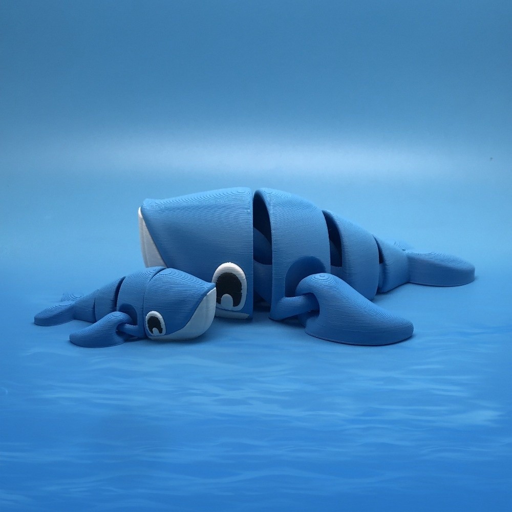 Cute Mini Movable Joint Pengui - Aquarium Marine Blue 리뷰 및 가격