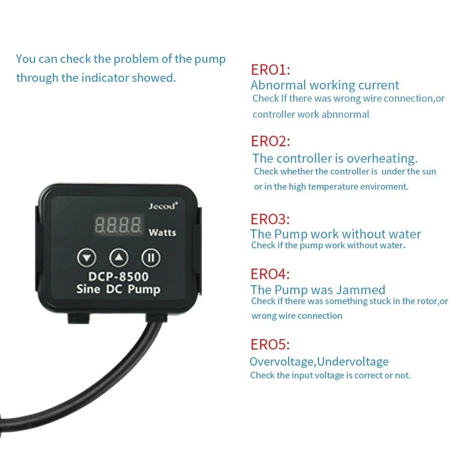 Jebao Jecod DCP 2500/3500/5000 - Marine Aquarium Dc Pump 리뷰 및 가격