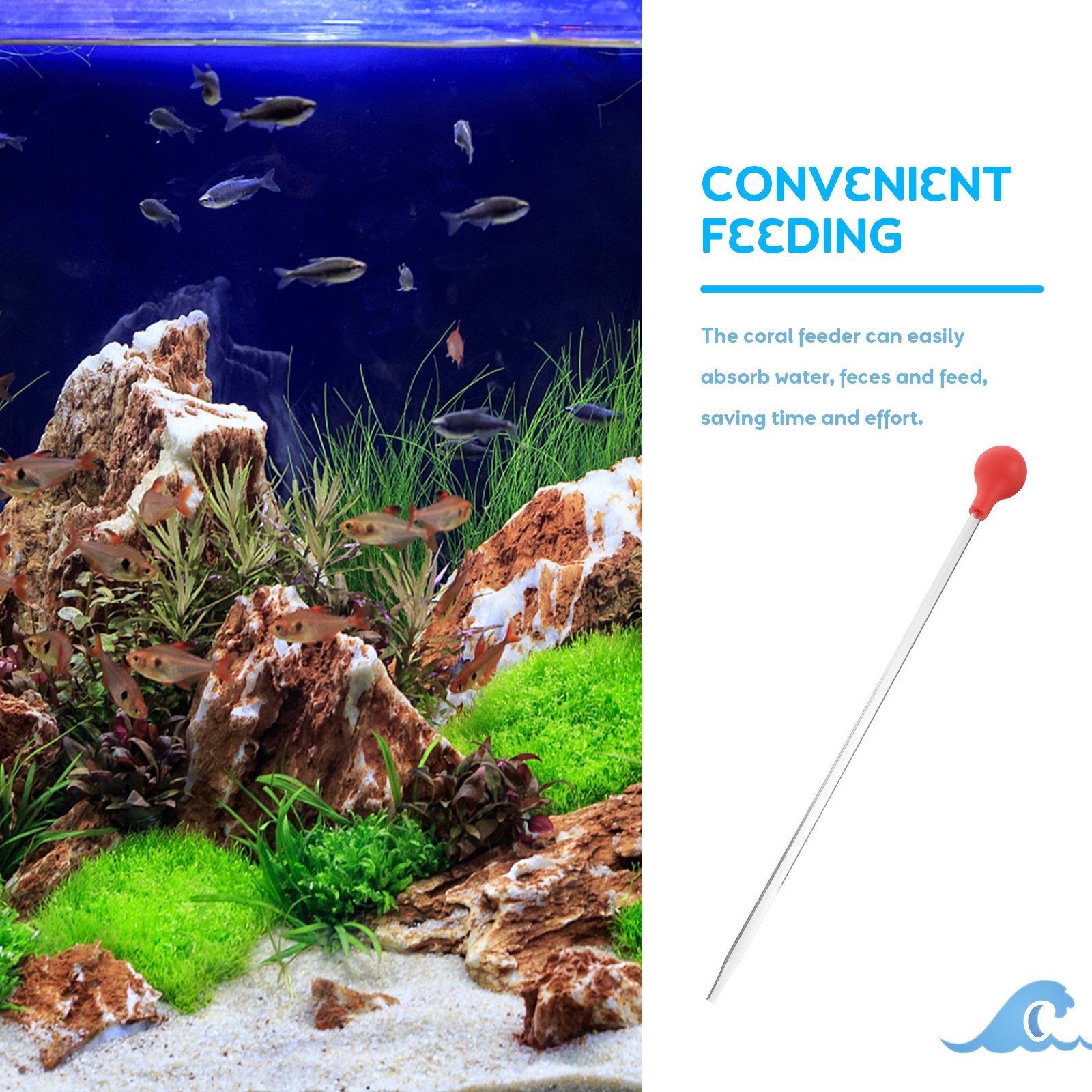 40Cm Coral Feeding Tool Acryli - Marine Aquarium Eel 리뷰 및 가격