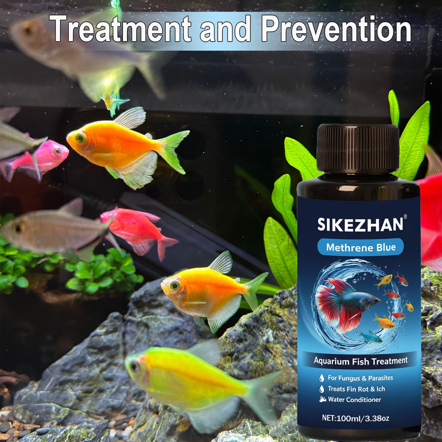 Methylene Blue Solution Aquari - Aquarium Marine Blue 리뷰 및 가격