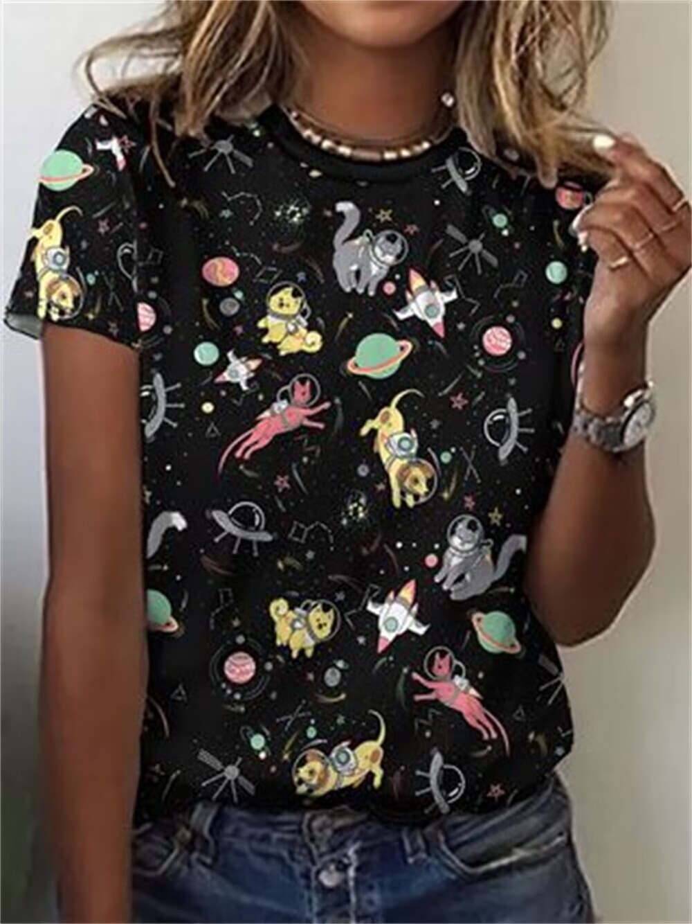 Summer Women's Cute Animal T-s - Marine Zoo 리뷰 및 가격