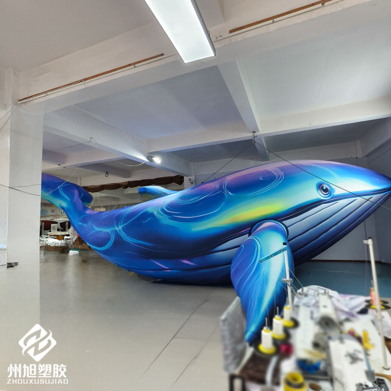 Inflatable blue whale, used as - Aquarium Marine Blue 리뷰 및 가격