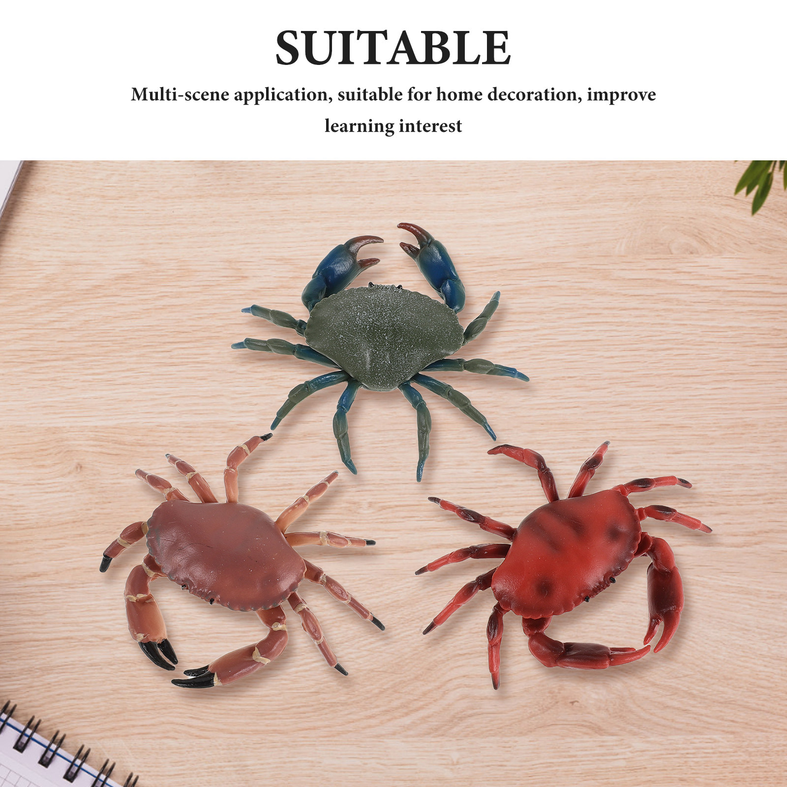3Pcs Realistic Plastic Crab Fi - Marine Aquarium Europe 리뷰 및 가격