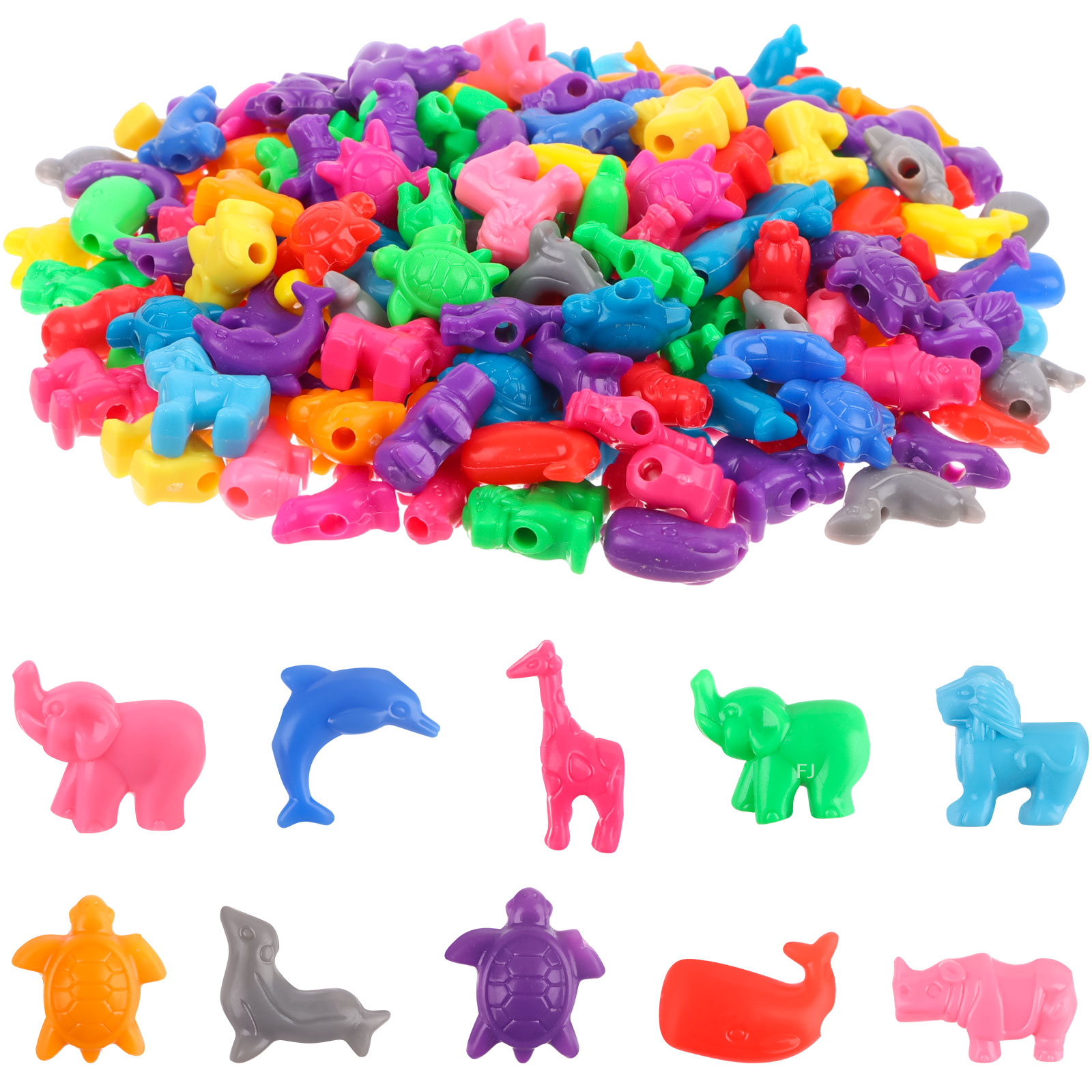 [YU]400 Pcs Mixed Animal Shape - Marine Zoo 리뷰 및 가격