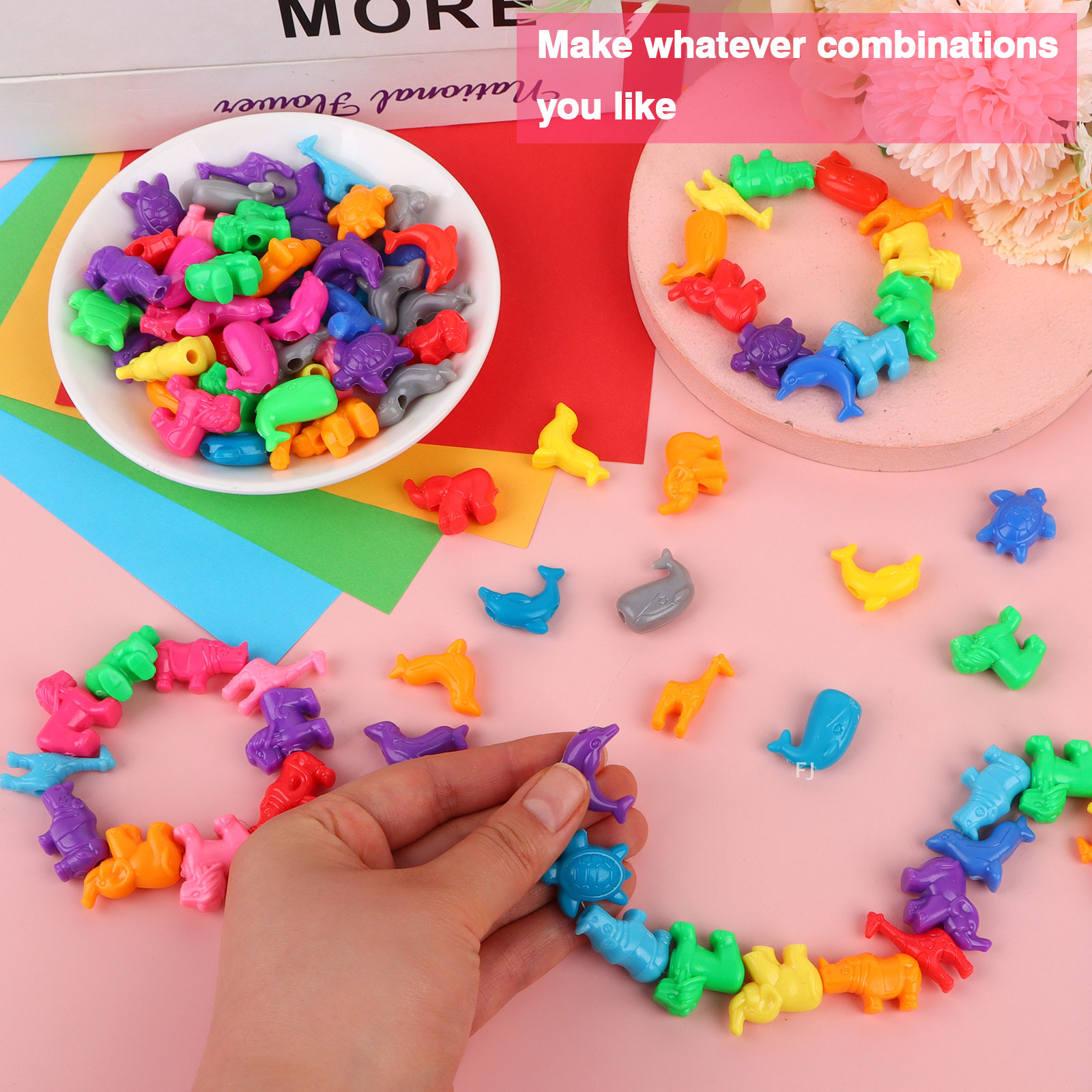 [YU]400 Pcs Mixed Animal Shape - Marine Zoo 리뷰 및 가격