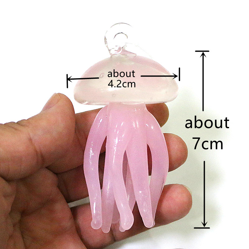 Pink Jellyfish Glass Pendant C - Marine Aquarium Europe 리뷰 및 가격