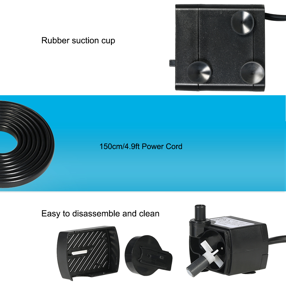 180L/H 2.5W Submersible Water  - Marine Aquarium Dc Pump 리뷰 및 가격