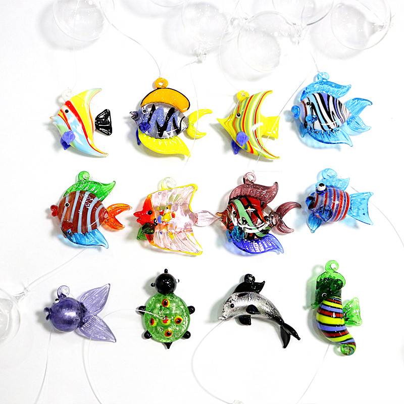 12pcs Mini Floating Glass Mari - Marine Aquarium Europe 리뷰 및 가격