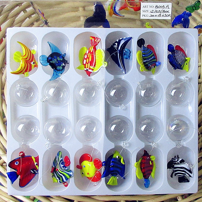 12pcs Mini Floating Glass Mari - Marine Aquarium Europe 리뷰 및 가격