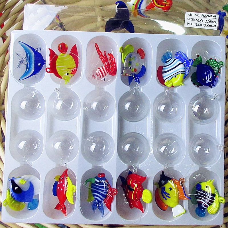 12pcs Mini Floating Glass Mari - Marine Aquarium Europe 리뷰 및 가격